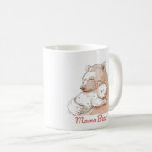 母感動的定義/ママベアラップ コーヒーマグカップ (正面右)