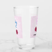 母感謝していの日にカーネーションの花を咲かせる母 タンブラーグラス (左)