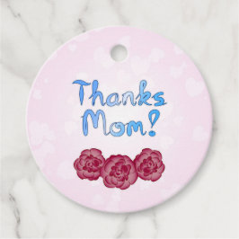 母感謝していの日にカーネーションの花を咲かせる母 フェイバータグ