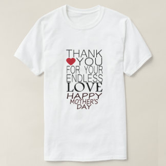 母感謝してい Tシャツ