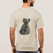 母抱擁 Tシャツ (裏面)