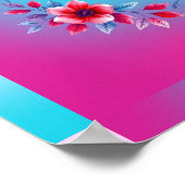 母放射開花電力 ポスター (角)