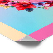 母放射開花電力 ポスター (角)