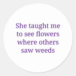 母教え ラウンドシール