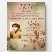 母斑に フォトプラーク (正面)