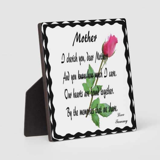 母斑 フォトプラーク (正面)