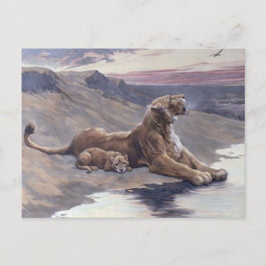 母方気に ポストカード (正面)