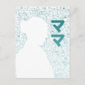 母日本のキャラクター（カタカナ） ポストカード (正面)