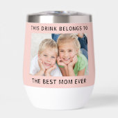 母最高のがピンク色で撮影 (正面)