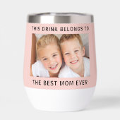 母最高のがピンク色で撮影 (背面)