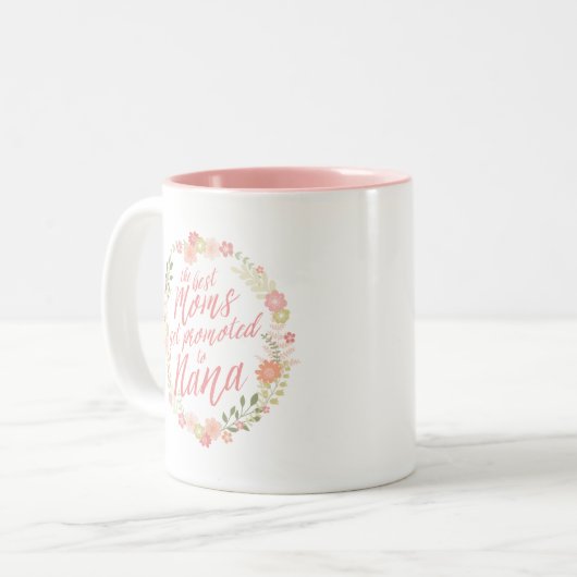 母最高のが七名に昇進する ツートーンマグカップ (正面左)