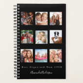 母最高のが母の黒写真を整理 プランナー手帳 (正面)