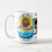 母最高のが私の光0916 コーヒーマグカップ (左)