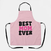 母最高のが腸チフスで エプロン (正面)