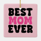 母最高のが腸チフスで セラミックオーナメント (裏面)