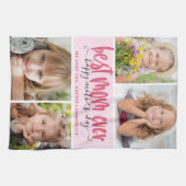 母最高のさんが母の日を写真に撮る キッチンタオル (横)