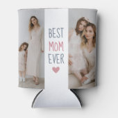 母最高のの日がパーソナライズされた思い出せる 缶クーラー (正面)