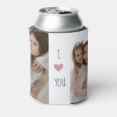 母最高のの日がパーソナライズされた思い出せる 缶クーラー (缶裏面)