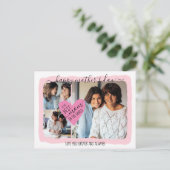 母最高のの日にコラージュ母の日 シーズンポストカード (スタンド正面)