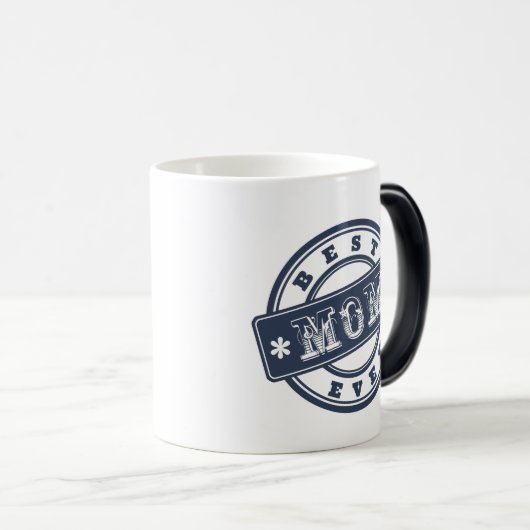 母最高のの日にゴム印のマグカップを母の日のために モーフィングマグカップ (正面右)