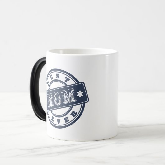母最高のの日にゴム印のマグカップを母の日のために モーフィングマグカップ (正面左)