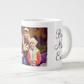 母最高のの日に母の日を撮影 ジャンボコーヒーマグカップ (正面右)