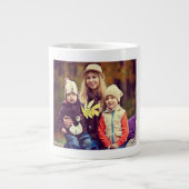 母最高のの日に母の日を撮影 ジャンボコーヒーマグカップ (正面)