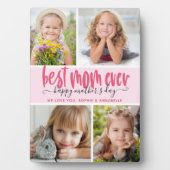 母最高のの日に母の日を撮影 フォトプラーク (正面)