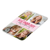 母最高のの日に母の日を撮影 マグネット (左側)