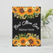 母最高のの日のプレゼント 招待状 (スタンド正面)