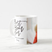 母最高のの日の写真コラージュ コーヒーマグカップ (正面左)