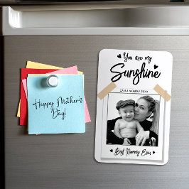 母最高のの日の贈り物 マグネット