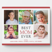 母最高のの日の5枚の写真 フォトプラーク (正面)