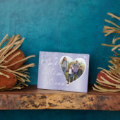 母最高のの日エレガントに母の写真 フォトプラーク (側面)