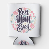 母最高のの日幸せな母の日 缶クーラー (正面)