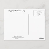 母最高のの日葉書 ポストカード (裏面)