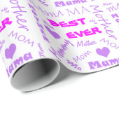 母最高のの日 ラッピングペーパー (ロールコーナー)