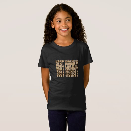 母最高のの日 Tシャツ (正面フル)
