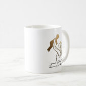 母最高のの贈り物 – 母の日,誕生日 コーヒーマグカップ (正面右)