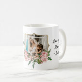 母最高のの贈り物 – 2枚の写真マグカップ コーヒーマグカップ (正面右)