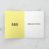 母最高のはグリーティングカードを持つ カード (内部)