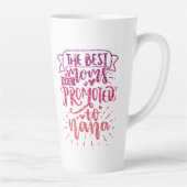 母最高のは七名に昇進すカスタムる カフェラテマグ (右)