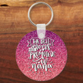 母最高のは七名に昇進すカスタムる キーホルダー (正面)