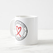 母最高のは今までマグカップ コーヒーマグカップ (正面左)