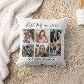 母最高のは今まで6写真コラージュのメッセージ母の日 クッション (ブランケット)