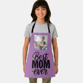母最高のは今まスタイリッシュで幸せな母の日 エプロン (インサイチュ)