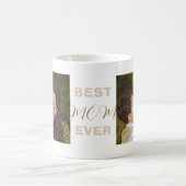 母最高のは常にフルフォトコーパーソナライズされたヒーMag コーヒーマグカップ (中央)