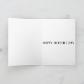 母最高のは常にワードアート母のデイカード カード (内部)