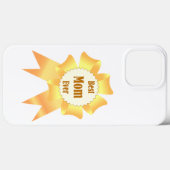 母最高のは常に金の受賞者の賞リボン Case-Mate iPhoneケース (裏面 (横))