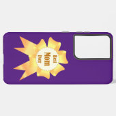 母最高のは常に金の受賞者の賞リボン SAMSUNG GALAXYケース (裏面横)